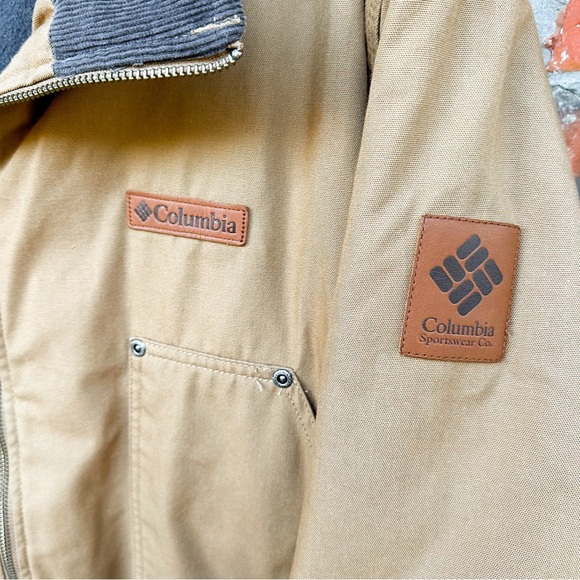 Columbia Men's Loma Vista Fleece-Lined Work Jacket Delta/Shark 1619771 XXL 2XL - Picture 6 of 8